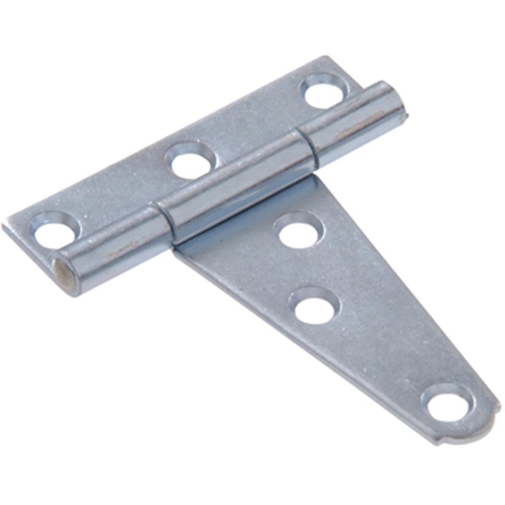 Hardware Essentials 851667 Light T-Hinges Zinc 3" -2 Pack