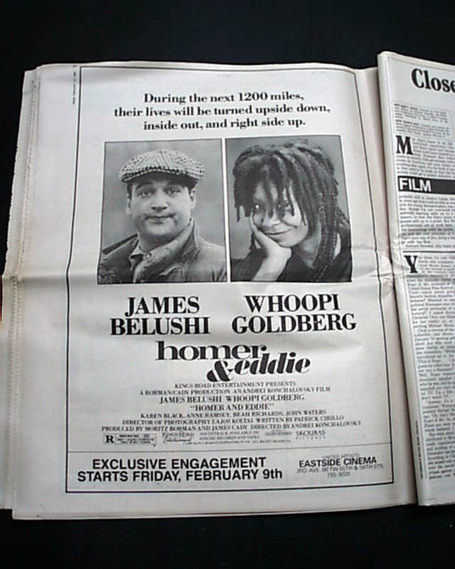 ACE FREHLEY Spaceman Lead Guitarist of KISS Ritz Solo Concert 1990 Advertisement