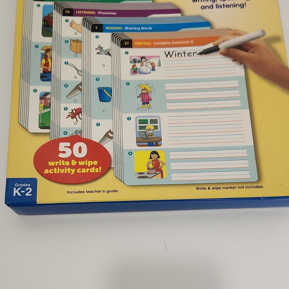 Lakeshore English Language Development Activity Cards Level 3, Grades K-2, Alph…