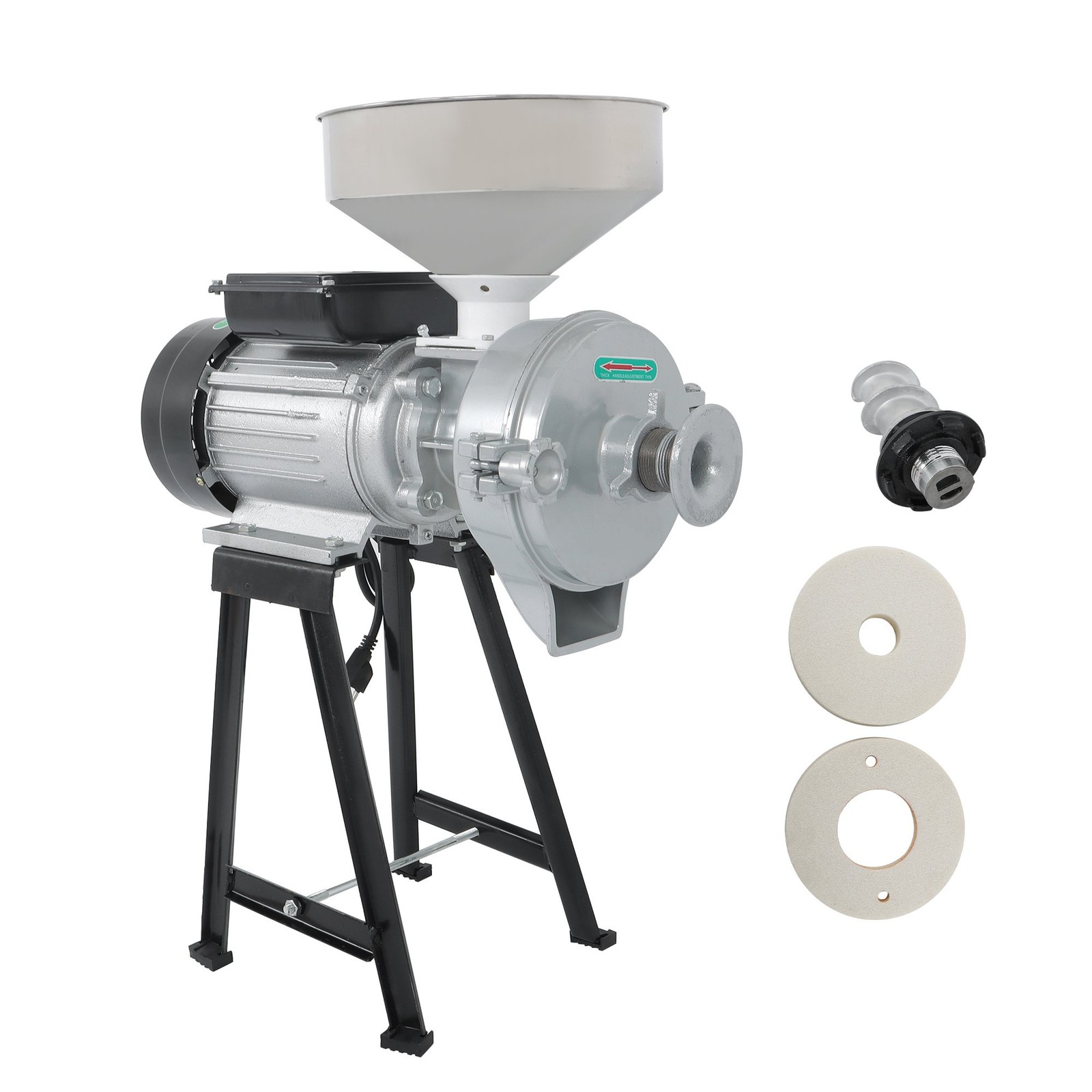 Electric Wet&Dry 3000W Grinder Mill Grain Coffee Grinder Feed/Flour Cereals Corn