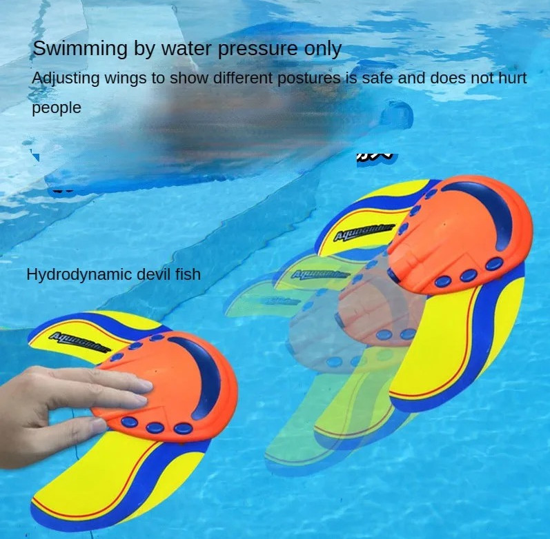 1pcs Hydrodynamic Manta Ray Water Toy – Fun Beach & Pool Splash Toy for Kids