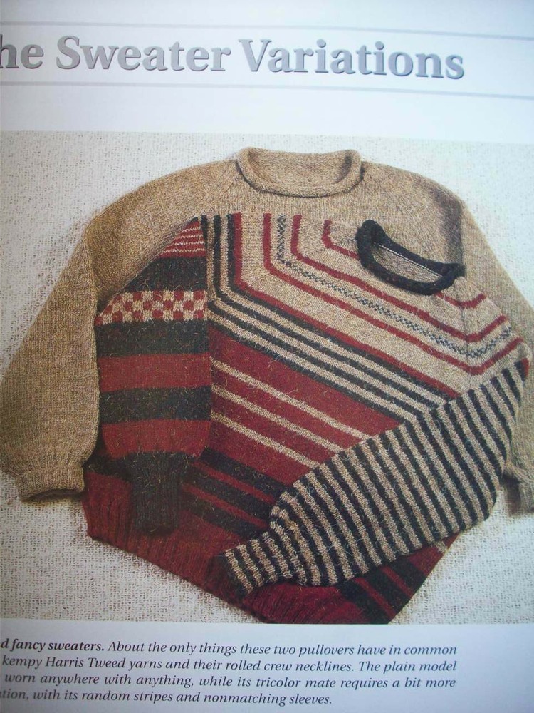 The Sweater Workshop Seam-free patterns instruction