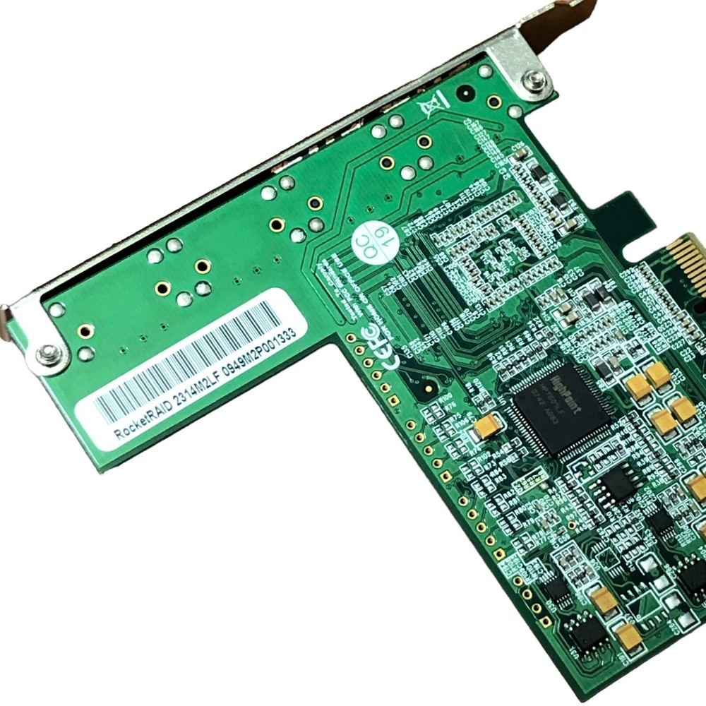 HighPoint RocketRAID 2314 eSATA X4 Raid Controller 2x External Port For Mac