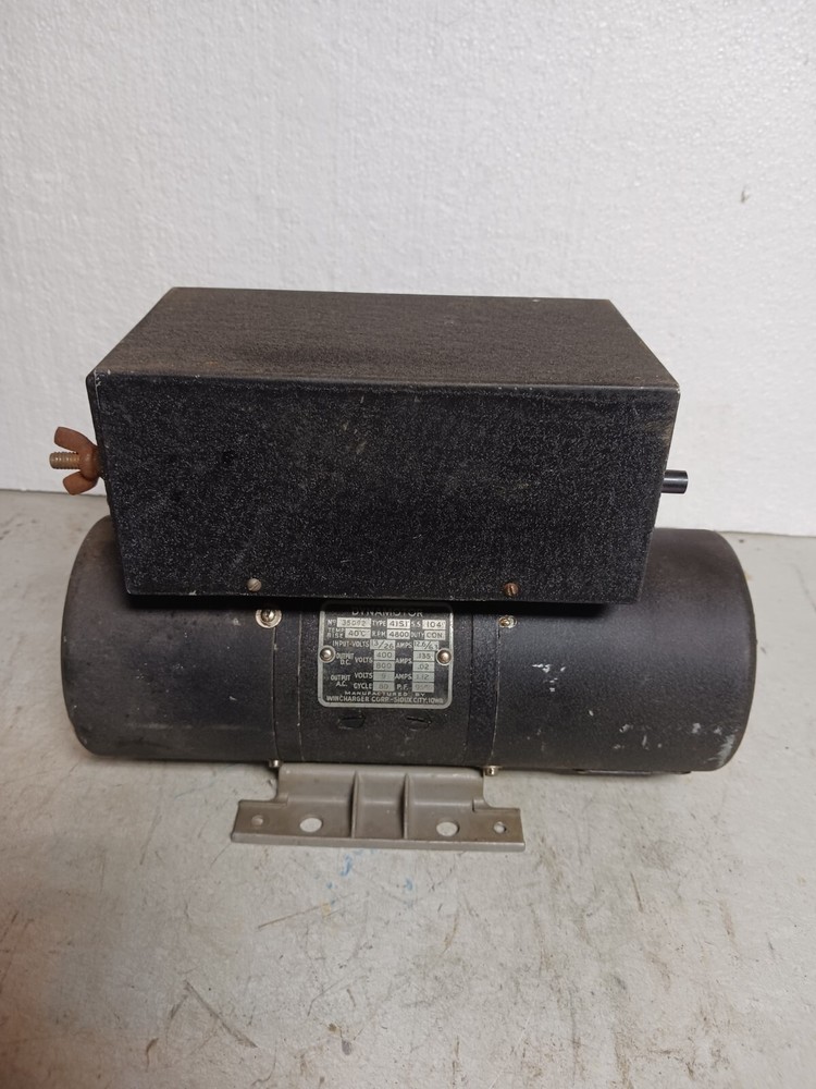 WWII SIGNAL CORPS DYNAMOTOR PE-101-C  #254