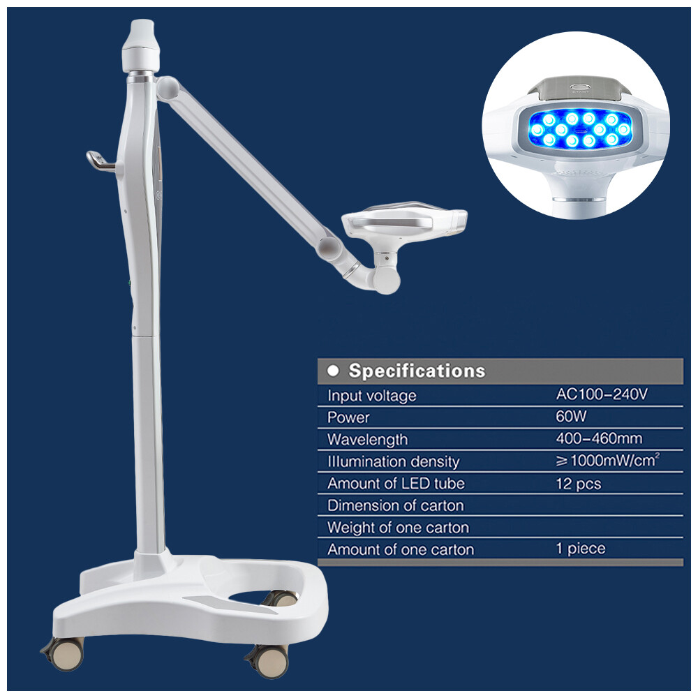 60W Blue Light Dental Teeth Whitening Machine LED Bleaching Accelerator System