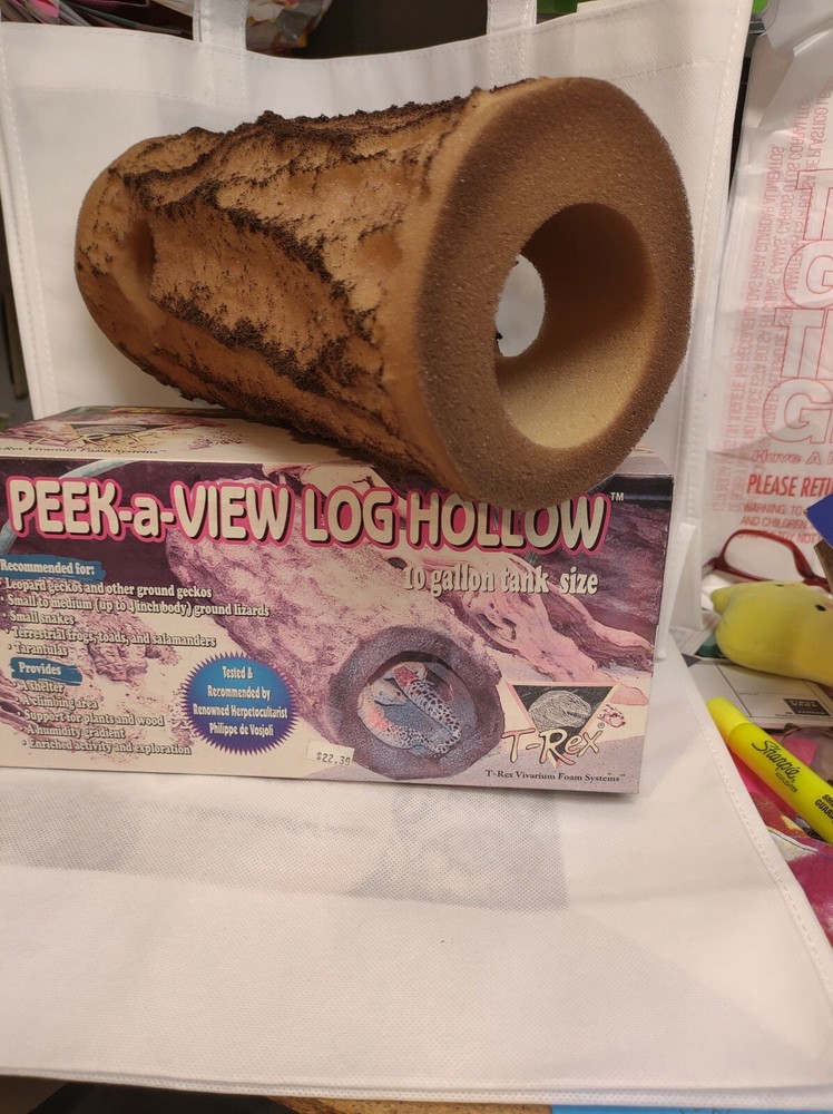 Peek A View Log For Reptiles