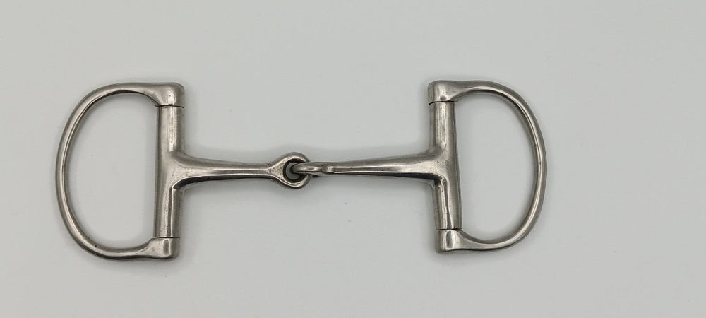 Stainless Steel D-Ring Snaffle Bit
