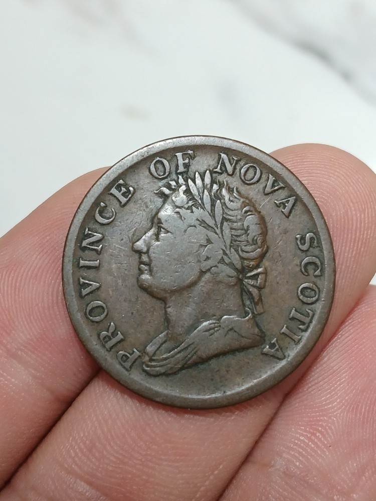 1832 Nova Scotia Half Penny