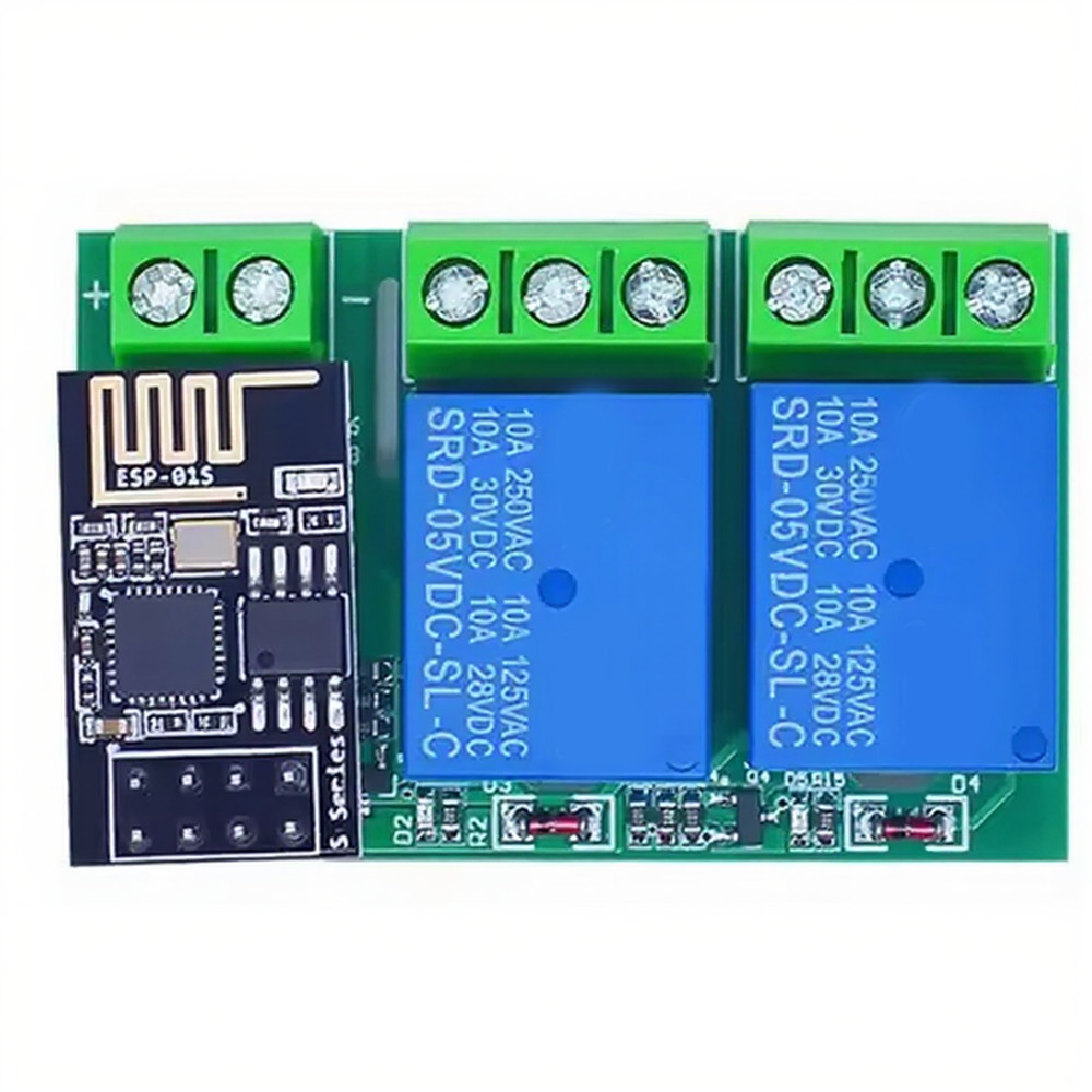 WiFi Relay ESP-01S Module Compatible with For ESP8266 for Home Projects