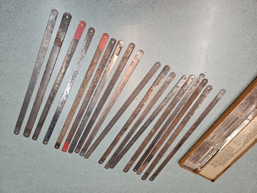 Vintage Victor Hack Saw Blades