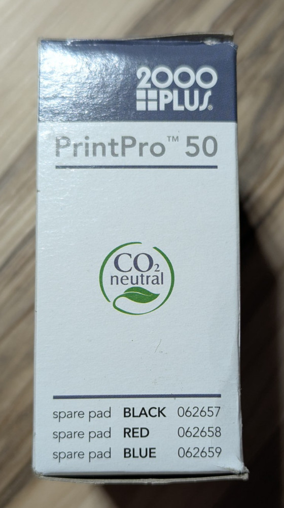 2000 Plus: PrintPro50 Self-Inking Stamp & Impression Size 1"x2 3/4" RX Stamp