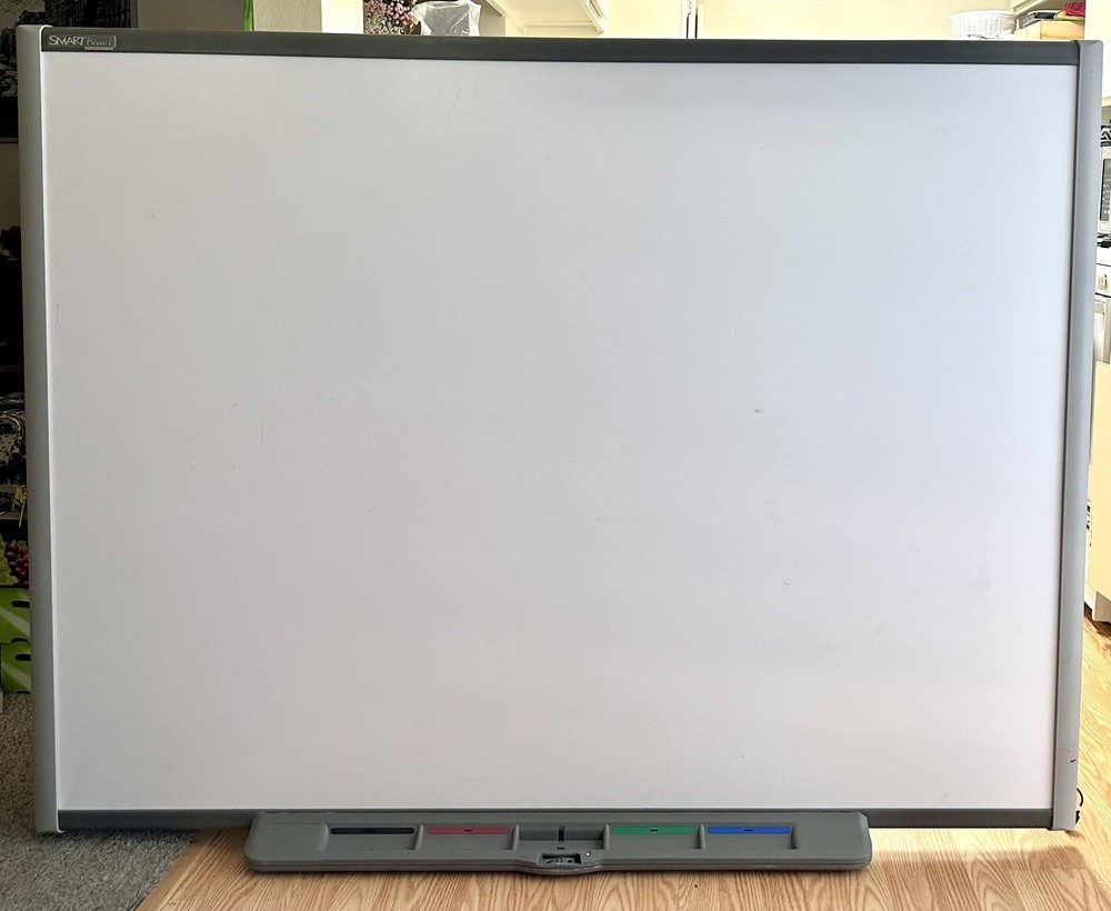 SMART Board SB680 77" Interactive Touch Sensitive Whiteboard w/ Pen Tray