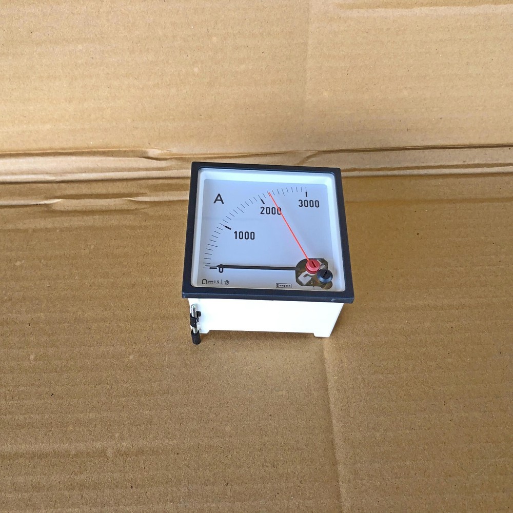 CROMPTON E24401AGFAWHER AMP METER 123769 M627P