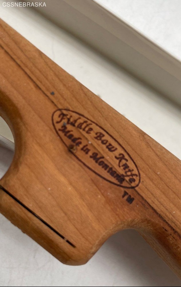 Fiddle Bow Bread Knife