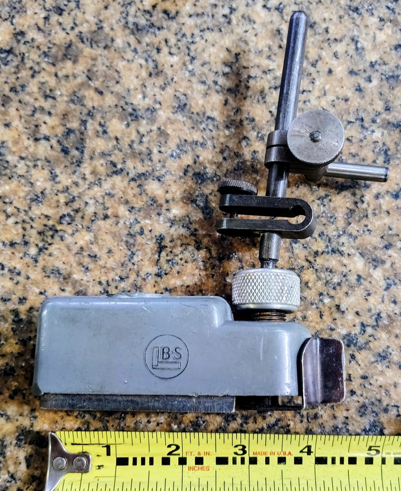 🗽VINTAGE BROWN AND SHARPE MITI MIGHT MAGNET INDICATOR BASE