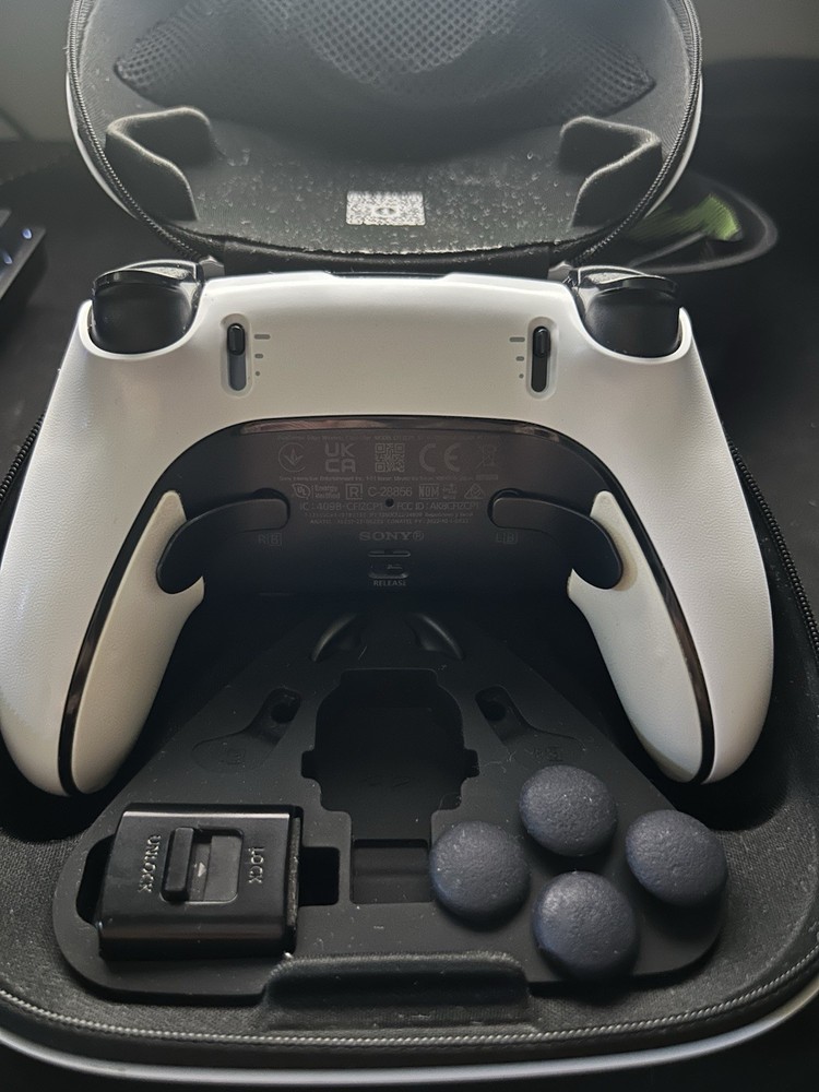 Sony DualSense Edge Wireless Controller Bundle with Case, Thumbsticks