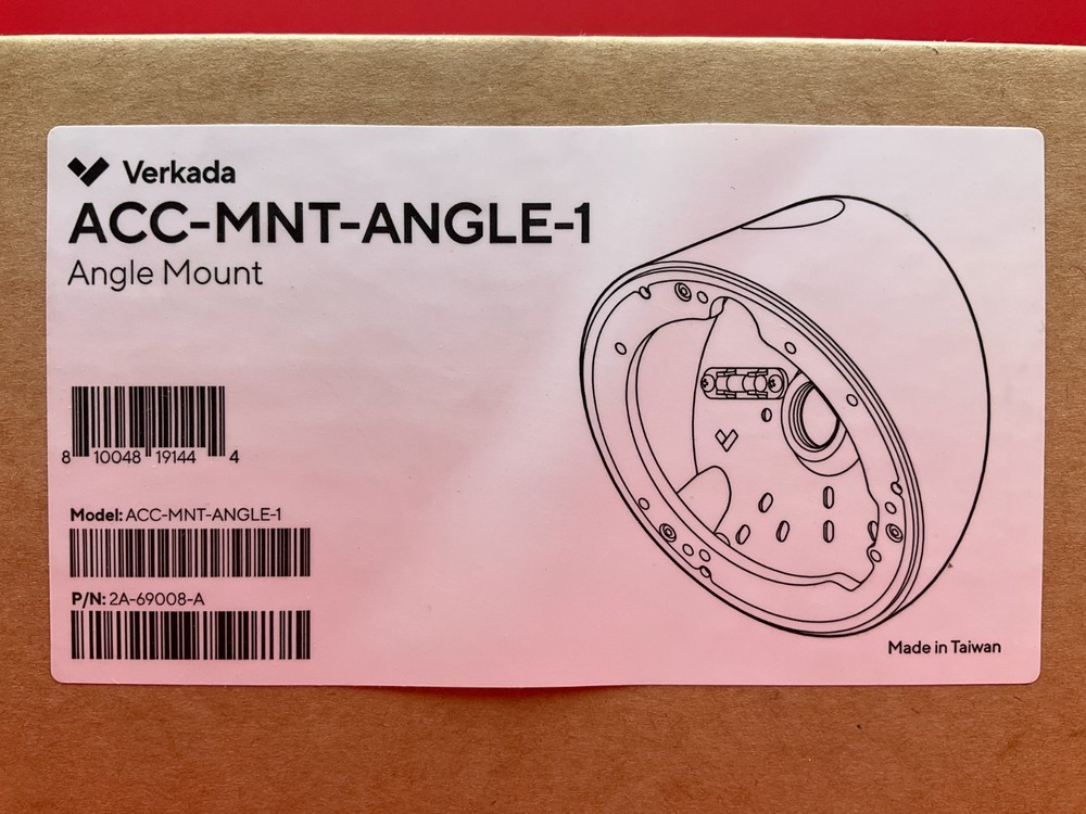 Verdaka Dome Camera Angle Mount ACC-MNT-ANGLE-1 ✅ ❤️️ ✅ ❤️ NEW! ✅ ❤️️ ✅ ❤️