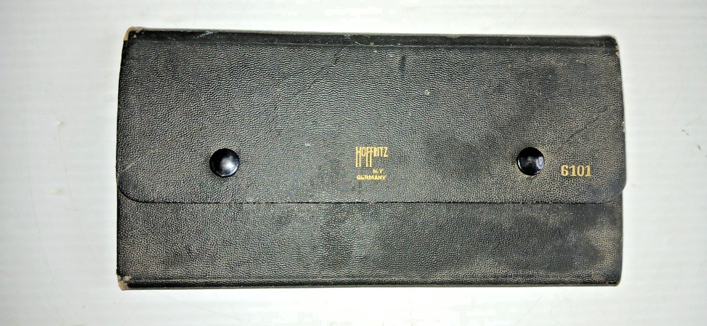 Vintage Hoffritz N.Y. Germany #6101 Precision Drafting Compass & Tools Set