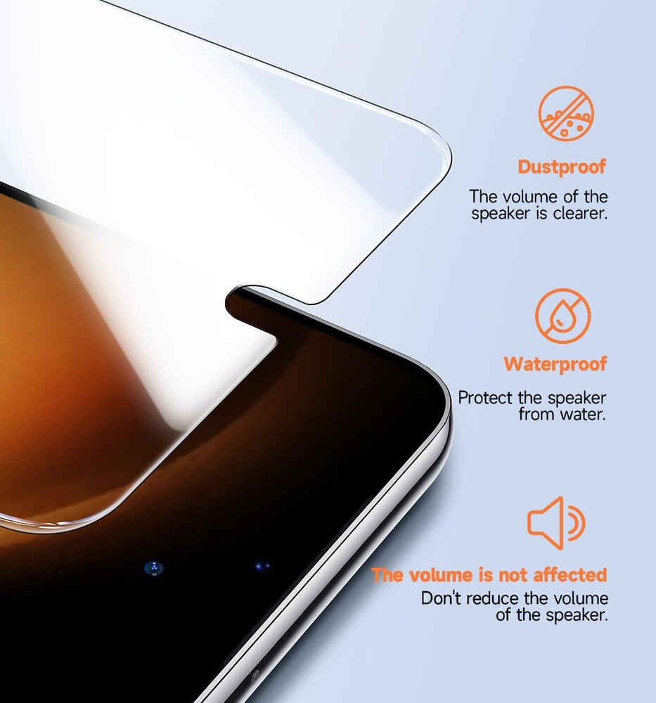 MAGIC JOHN For Samsung Galaxy S23 Plus Tempered Glass Screen Protector 2Pack