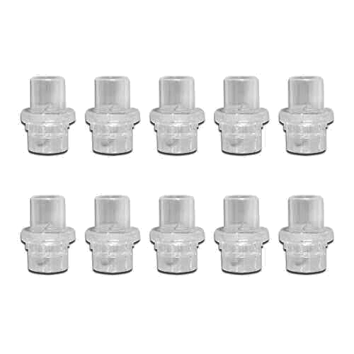 CPR Mask Replacement One-Way Valve - 10 Pack - Archer MedTech Brand