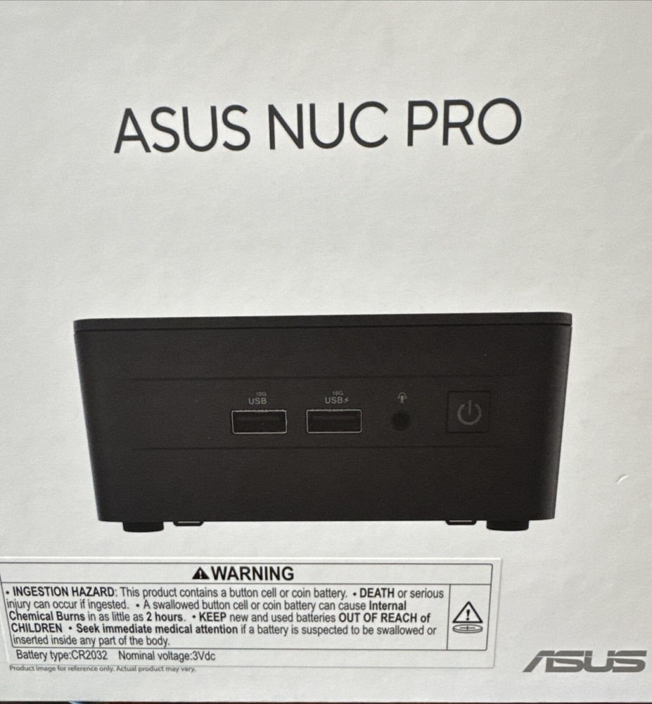 Intel NUC 12 Pro also Fits 13th Gen **CASE ONLY** - includes mounting kit