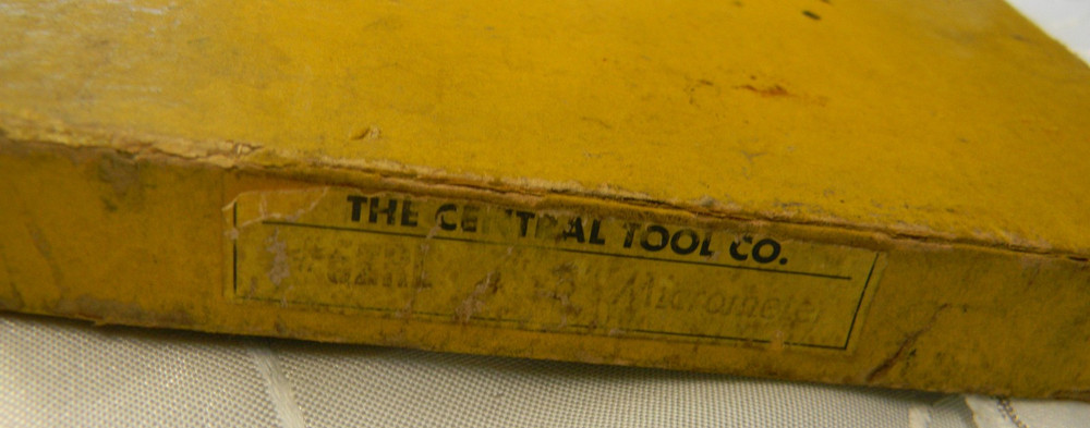 CENTRAL TOOLS 4-5" OUTSIDE MICROMETER #52RL