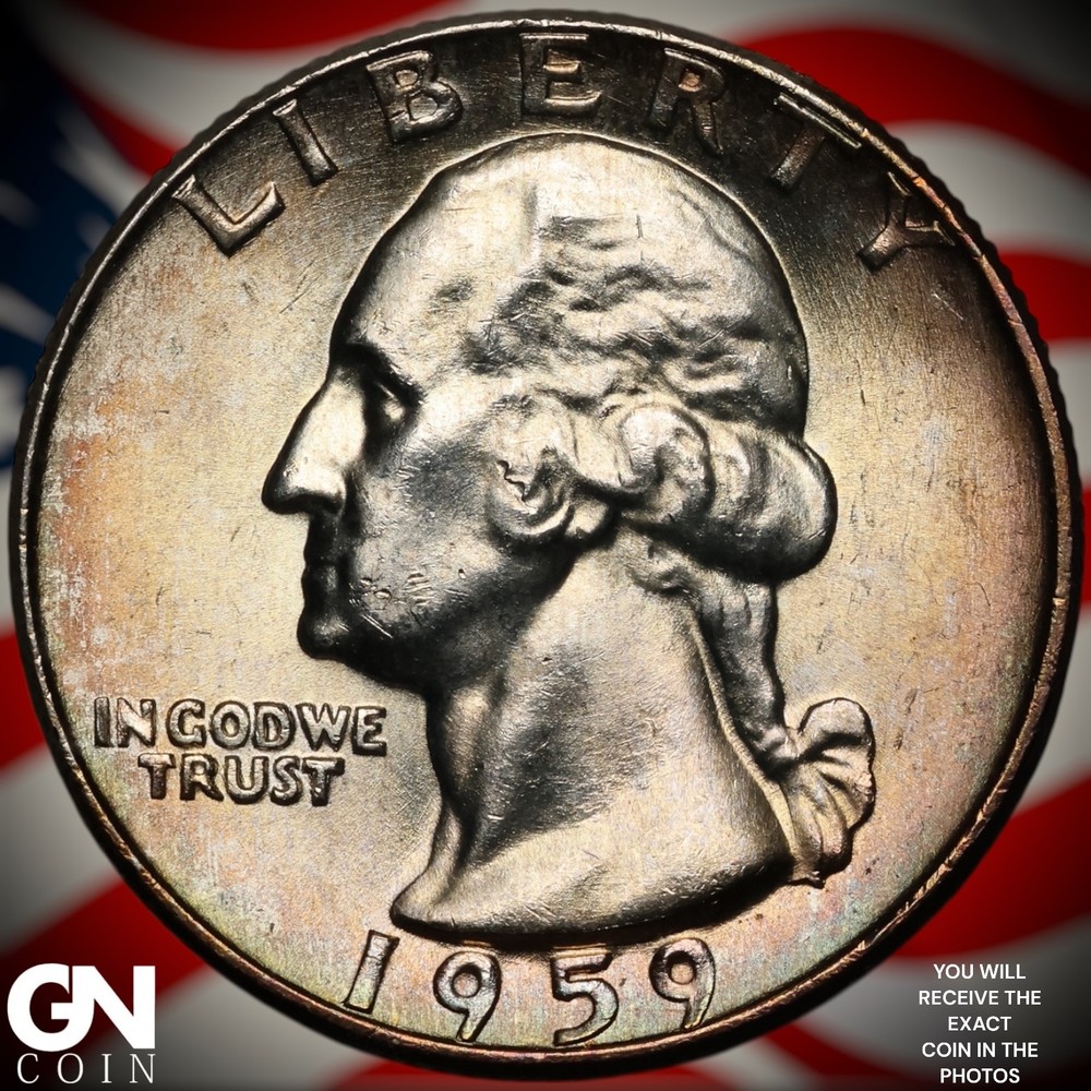 1959 P Washington Quarter A3099