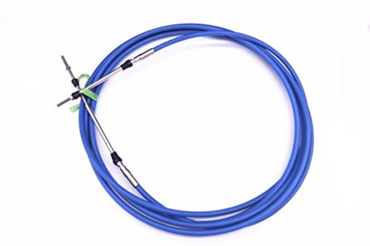 ABA-CABLE-24-GY Outboard Engine Remote Control 33C Throttle Shift Cable 24ft