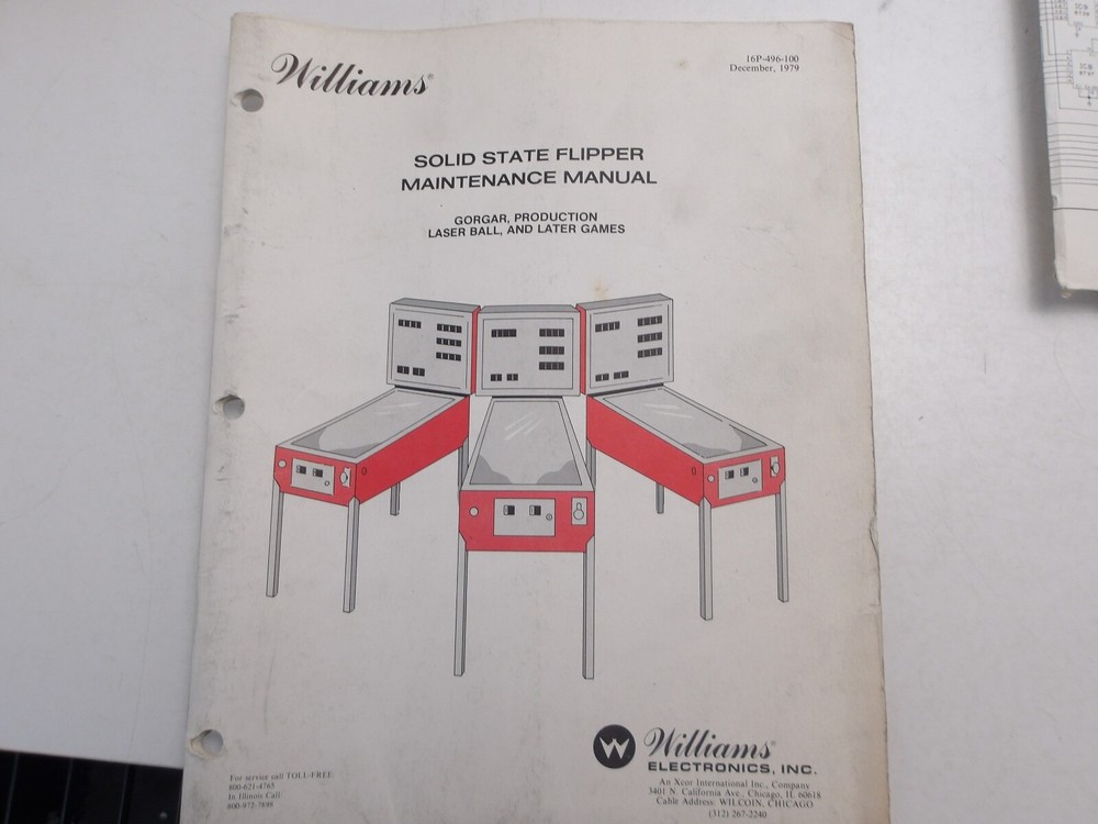 Williams: Solid State Flipper Maintenance Manual
