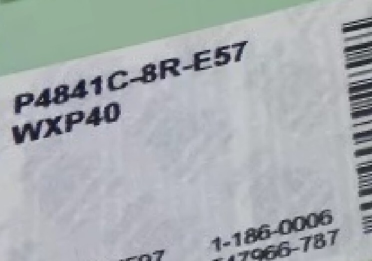 10 PCS  ORIGINAL  INSERTS       P4841C-8R-E57 WXP40