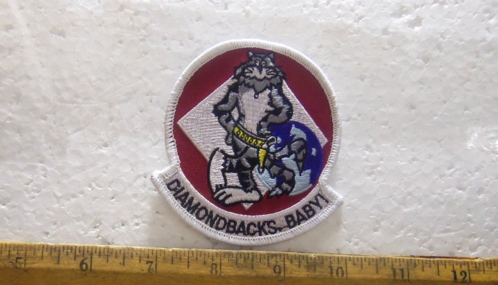 US Navy - Tomcat Diamondbacks, Baby! Embroidered Patch