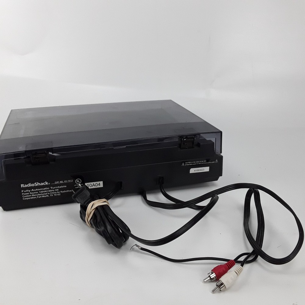 RadioShack Lab-1200 Fully Automatic Turntable Record Player Tested and Working