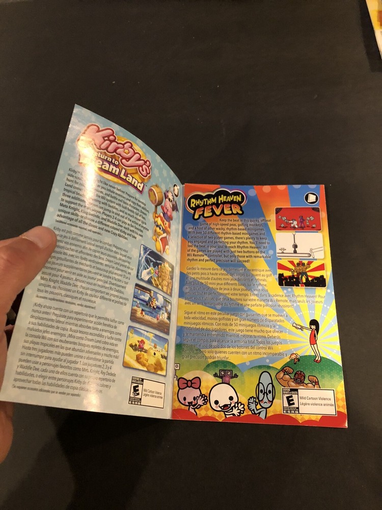 Xenoblade chronicles wii Nintendo Insert Only