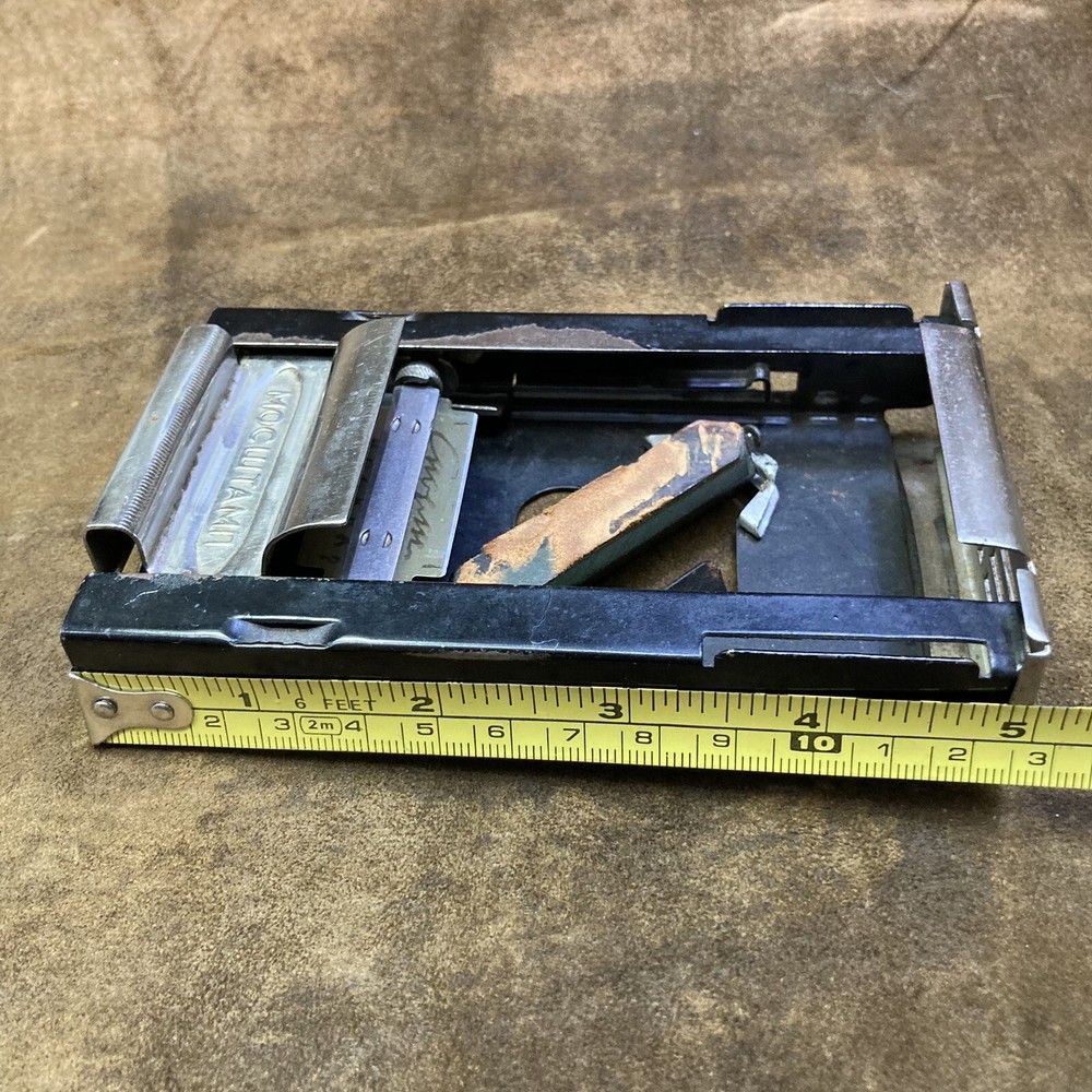 Vintage Soviet Razor Blade Sharpener MOSSTAMP USSR