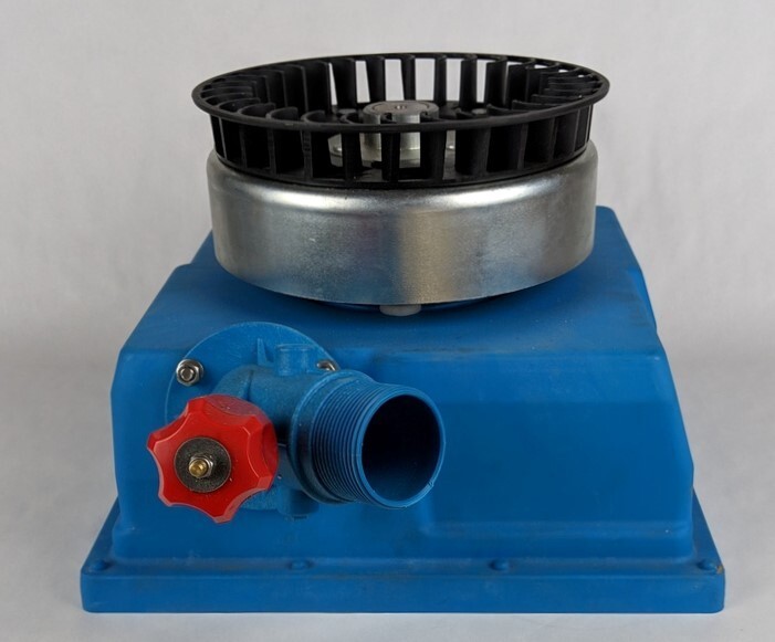 Micro Hydro PMA Generator 1-2 KW, 24-48 VAC, Turgo Wheel Kit w/Adjustable Nozzle