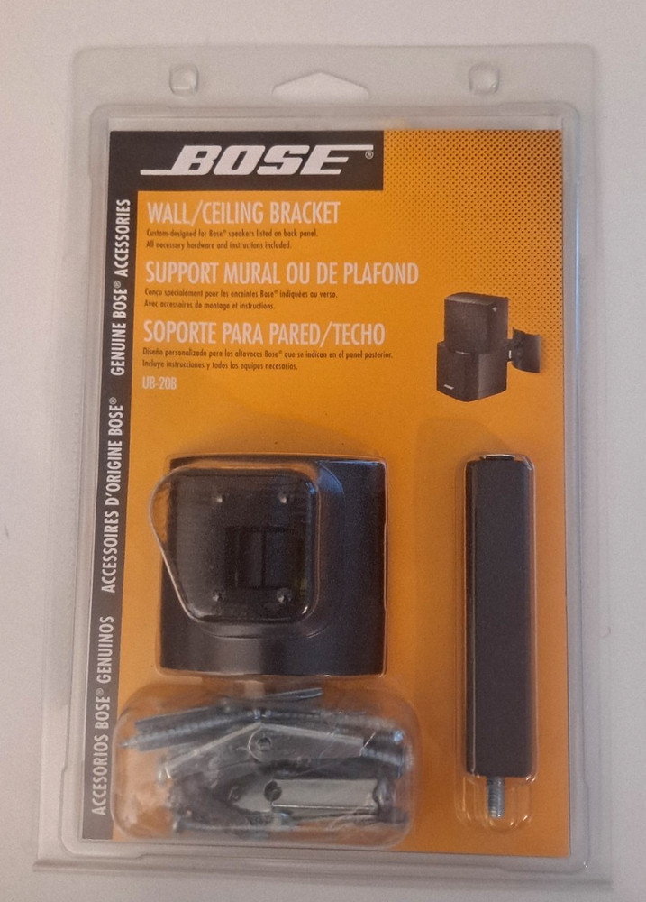 Genuine Bose UB-20 B Wall/Ceiling Bracket, Speaker Mount Black New