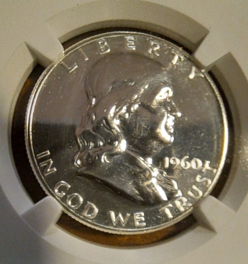 PF66 1960 Proof Franklin Half Dollar NGC