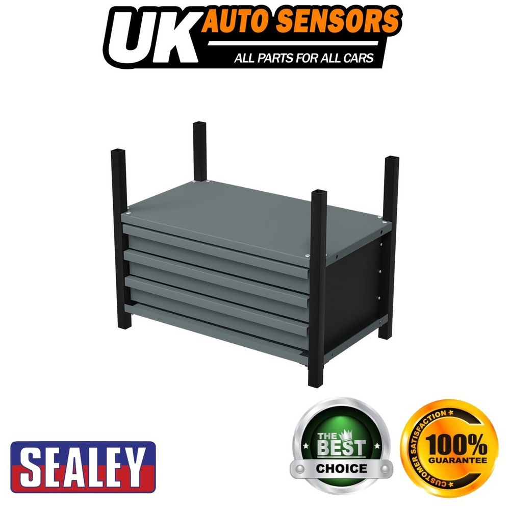 Sealey Modular Storage Mid Unit 3 Drawer & 1 Shelf 580mm APMRM2