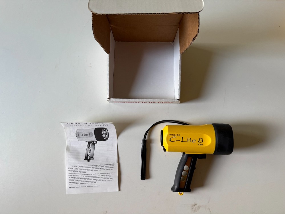 Ikelite C-Lite 8 LED Underwater Scuba Flashlight