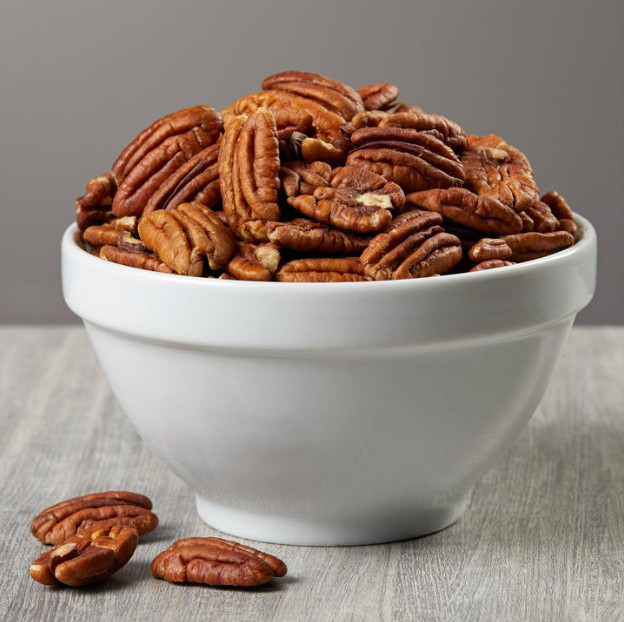 Kirkland Signature Pecan Halves 2 lbs Fresh Premium Bulk Nuts Kosher | FAST SHIP