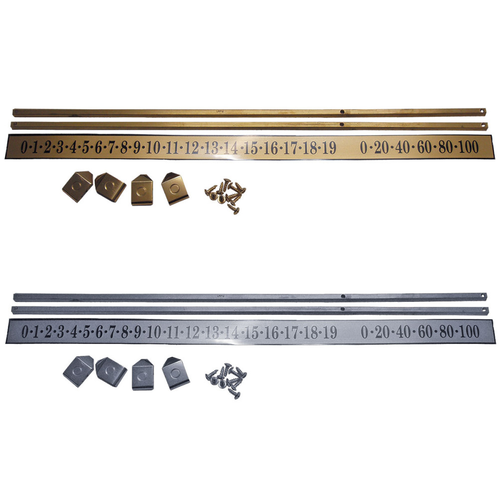 SCOREBOARD RAIL AND POINTER SET