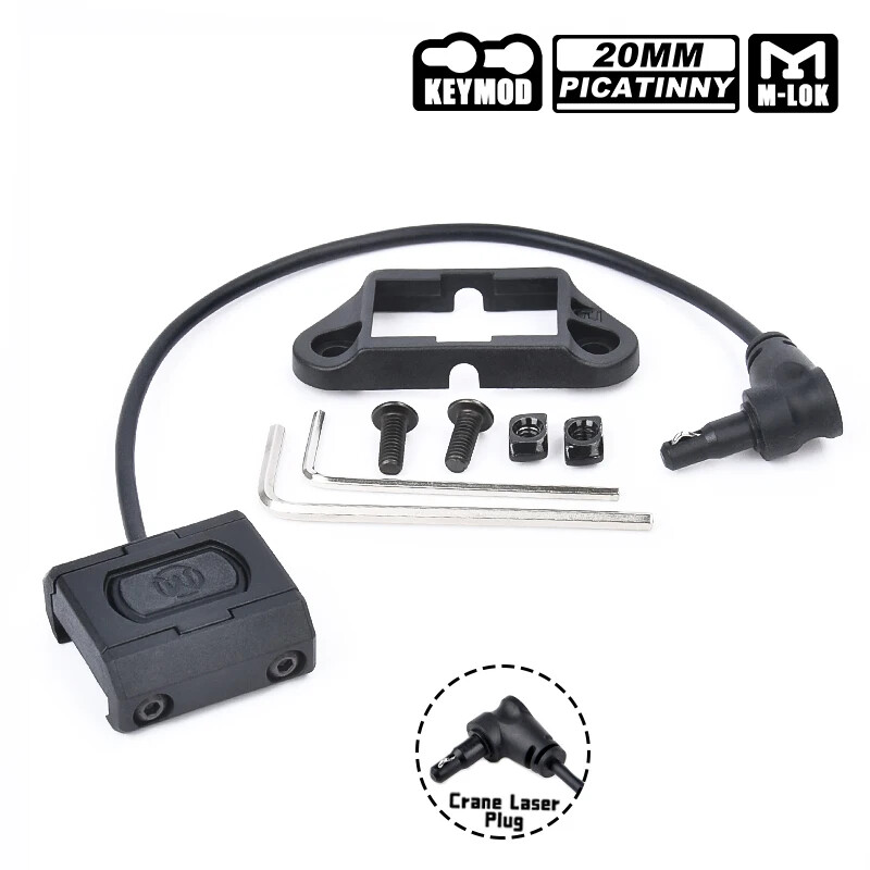 Tactical ModButton Pressure Hotbutton Romote Switch For DBAL A3 OGL Aiming Laser
