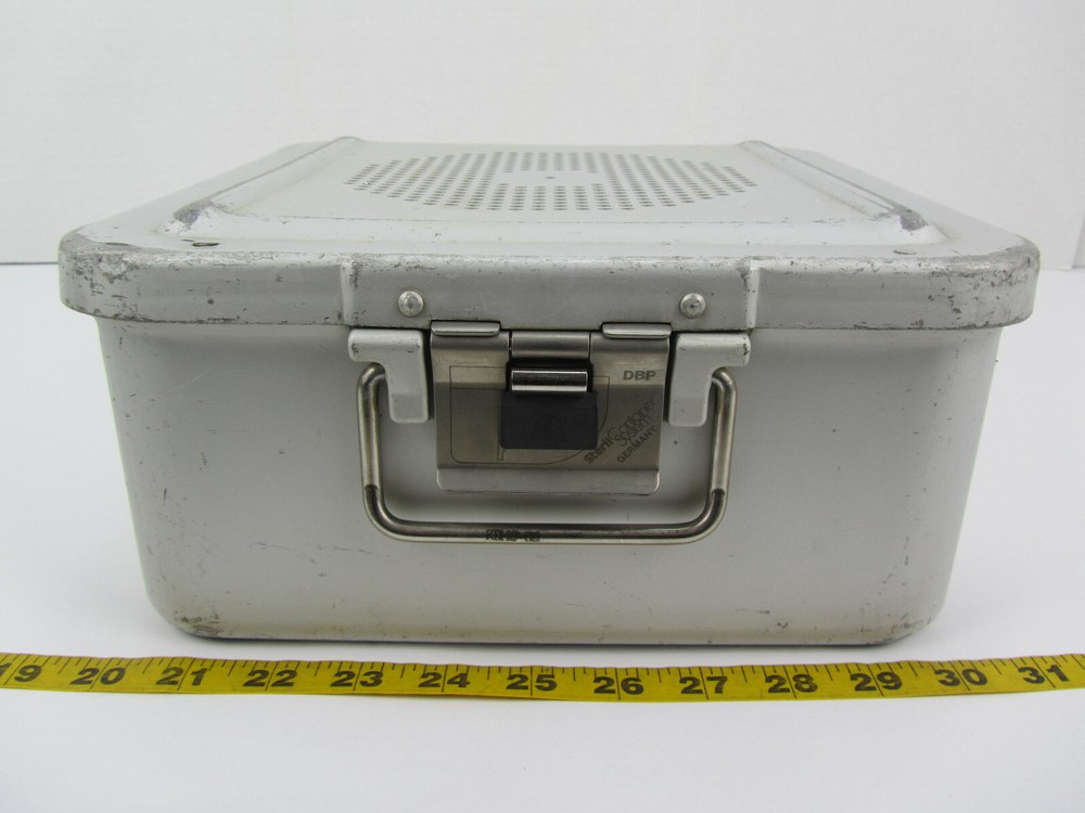 Aesculap DBP Sterilization Container with Lid Insert/Tray & Filter Plates SKU C1