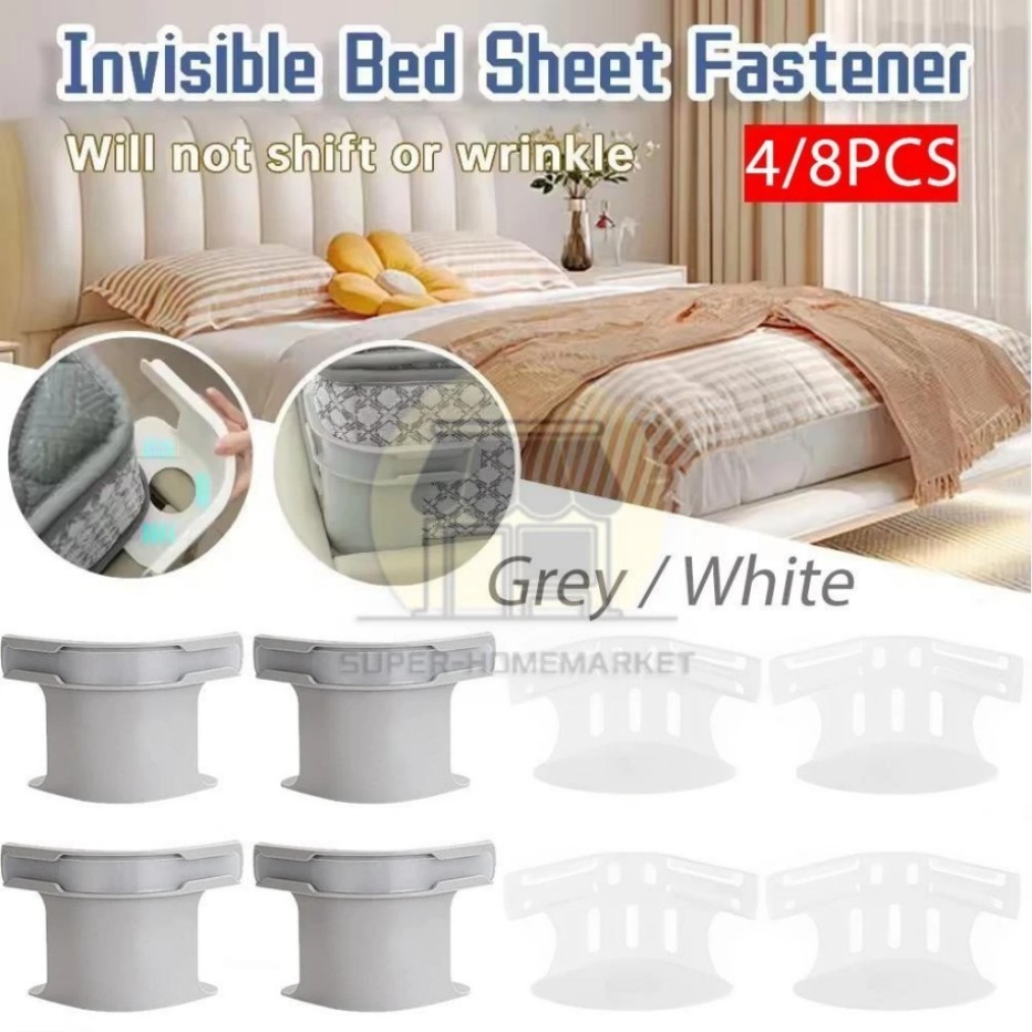 Heavy Duty Bed Sheet Clips | Corner Grippers for Mattress & Sheet Holders*+/