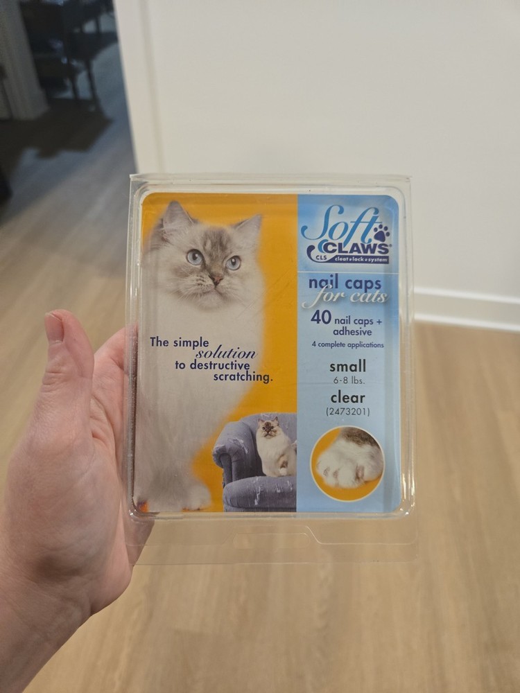 Soft Claws Nail Caps for Cats