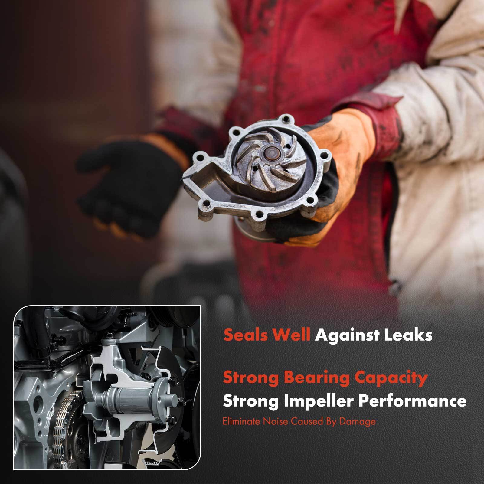 Engine Water Pump for Nissan Altima Rogue Select Sentra X-Trail 2.5L 210106N225