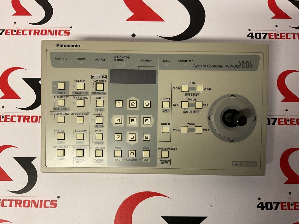 Panasonic Digital Disk Rec (WJ-HD316A) & Panasonic System Controller (WV-CU360C)