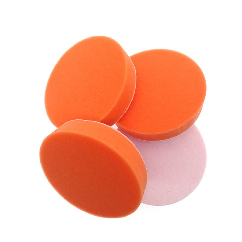 1"-7" Car Polishing Sponge Pad Buffing Buffer Pads Waxing Hook and Loop Back