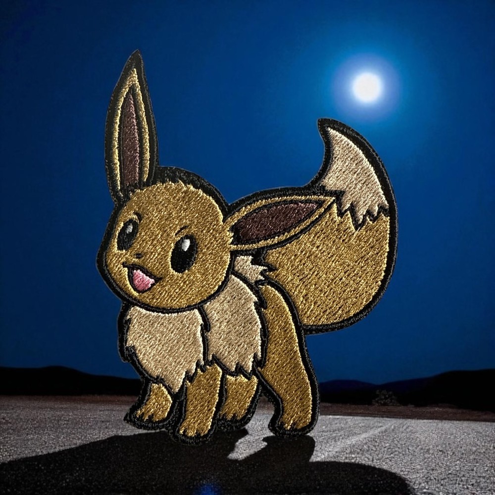 Eevee Pokedex Pokémon Patch/Eevee Evolution Pokémon Patch 4.01" X 3.17"