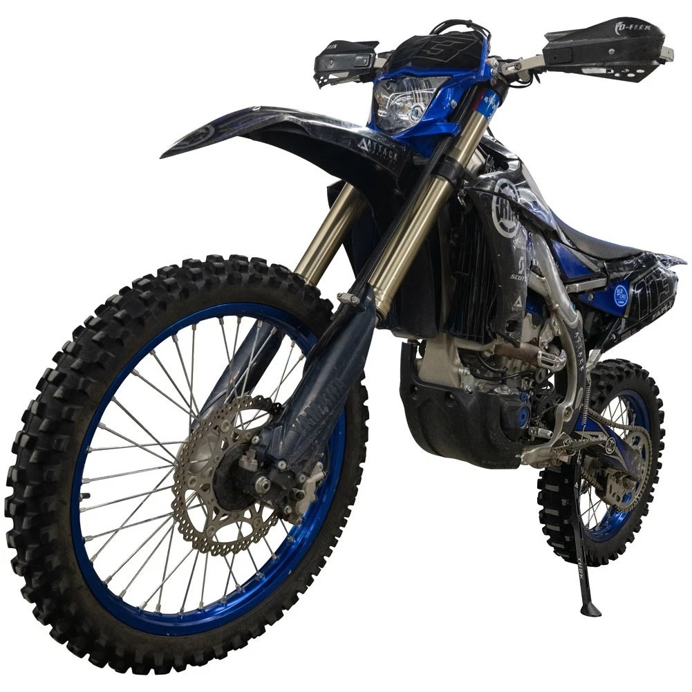 Tusk Black Aluminum Kickstand Yamaha YZ250F 2010-2023 FX 2015-2024 WR 2015-2024